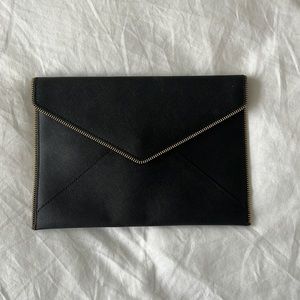 Rebecca Minkoff Black envelope clutch